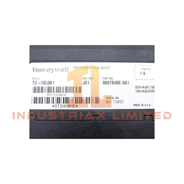 Honeywell TC-IXL061 Thermocouple / mV Input Module