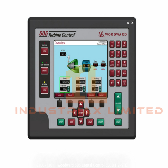 Panel Kontrol Turbin Woodward 8200-1301