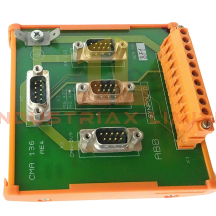 ABB CMA136 3DDE300416 Generator Relay Terminal Board