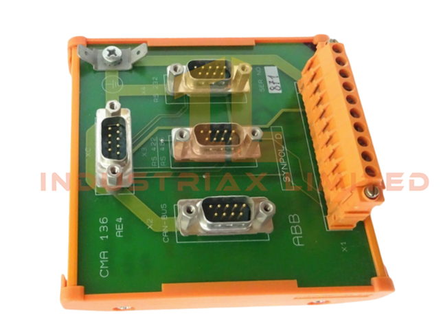 ABB CMA136 3DDE300416 Generator Relay Terminal Board