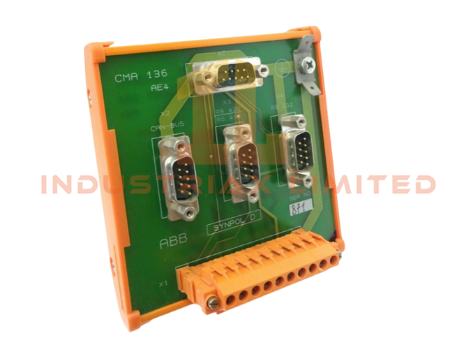 ABB CMA136 3DDE300416 Generator Relay Terminal Board