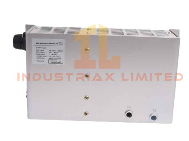ABB DSSR 122 DSSR1229K 4899 0001-NK Rack Power Supply