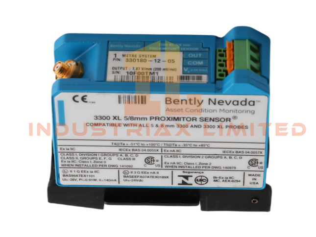 Bently Nevada 330180-10-05 3300 XL Proximitor Sensor