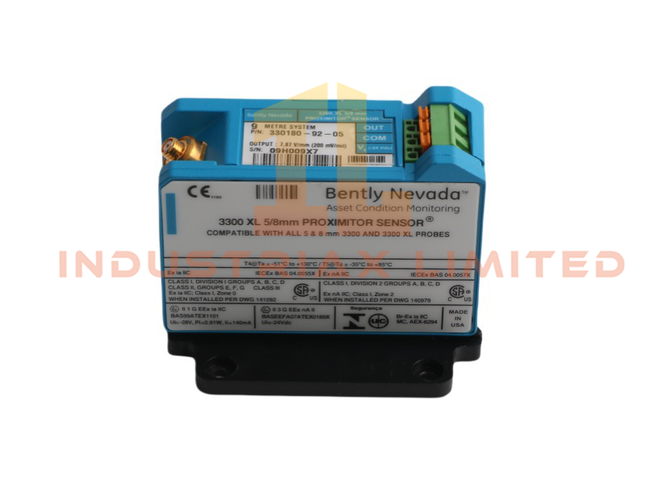 Bently Nevada | 330180-92-05 | 3300 XL 8 mm Proximitor Sensor