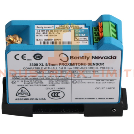 Bently Nevada 330180-X1-05 MOD:145004-13 3300 XL Proximitor Sensor