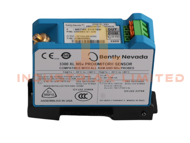 Bently Nevada 330703-000-100-10-01-CN 3300 XL 11 mm Proximity Probes