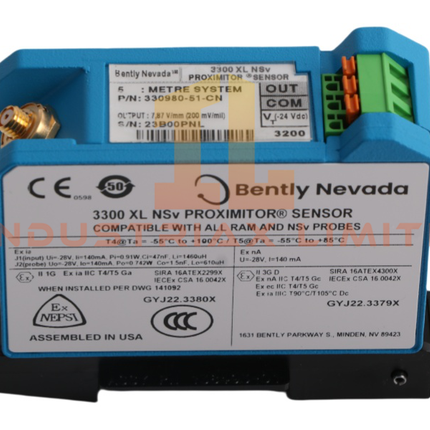 Bently Nevada 330930-040-04-CN 3300 NSv Extension Cable