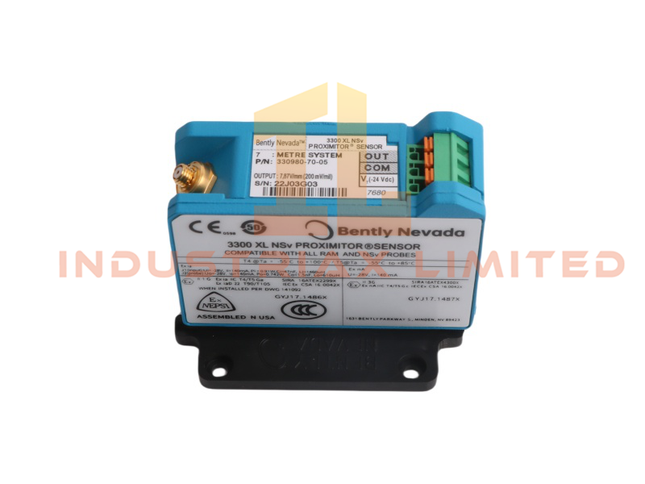 Bently Nevada 330980-70-05 3300 NSv Proximity Sensor