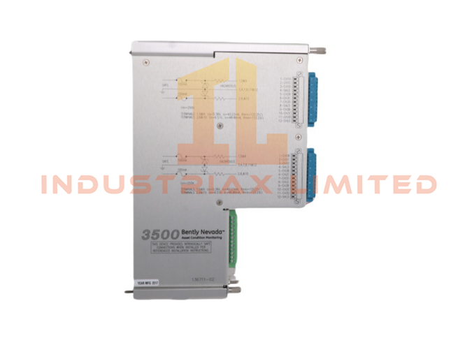 Bently Nevada 3500/61 136711-02 Temperature Monitor Module