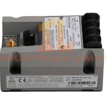 Bently Nevada | 990-04-50-03-00 | Pemancar Getaran Dua Kabel Seri 990