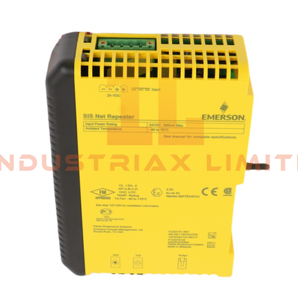 Emerson KJ2221X1-BA1 12P3232X132 VS6002 Repeater Module