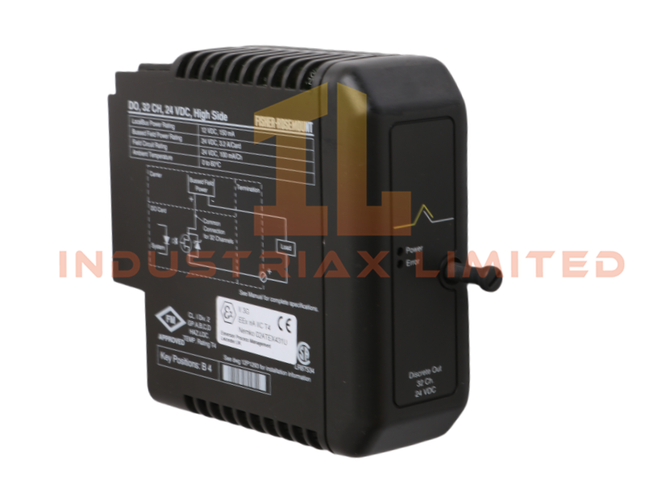 Modul Output Sisi Tinggi 24V EMERSON KJ3001X1-CB1 12P1985X062