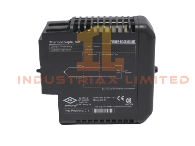 وحدة الإدخال التناظرية EMERSON KJ3002X1-BG2 12P1731X062