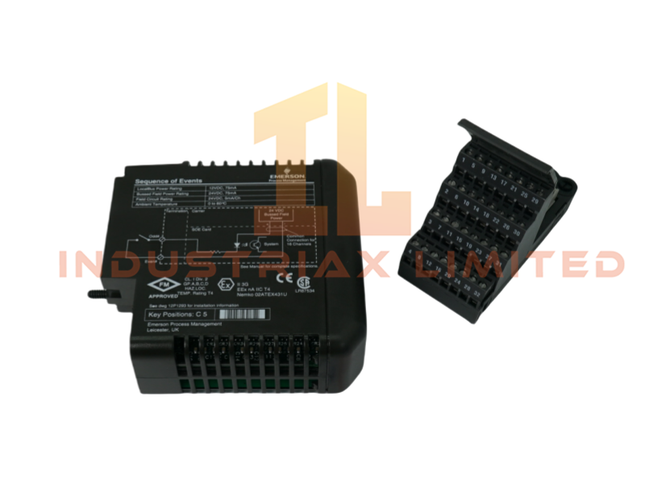 Modul Peristiwa Urutan EMERSON KJ3008X1-BA1 12P2293X052