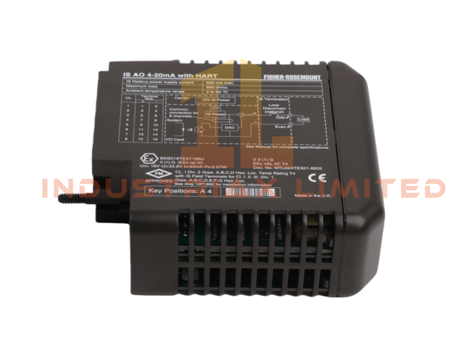 Modul Output Analog EMERSON KJ3102X1-BE1 12P2703X022 VE4013S2B1