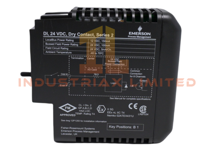 EMERSON KJ3201X1-BA3 Diginal Input Module