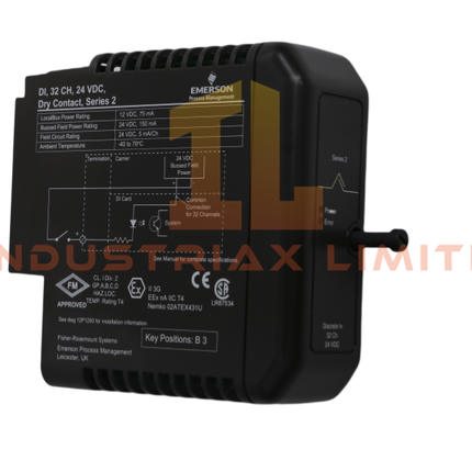 Modul Input Diskrit EMERSON KJ3203X1-BA1 12P3270X022 VE4001S2T2B4