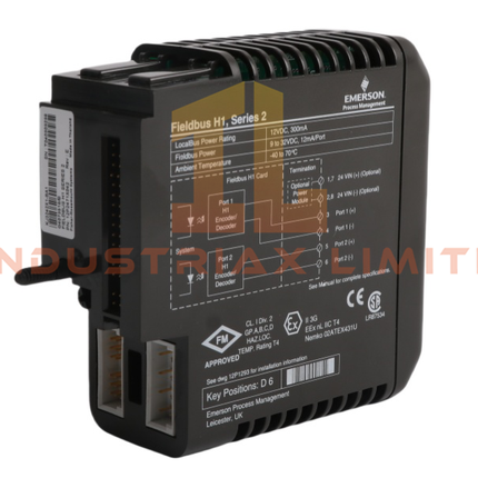 EMERSON KJ3242X1-BA1 12P2471X042 Fieldbus H1 Card