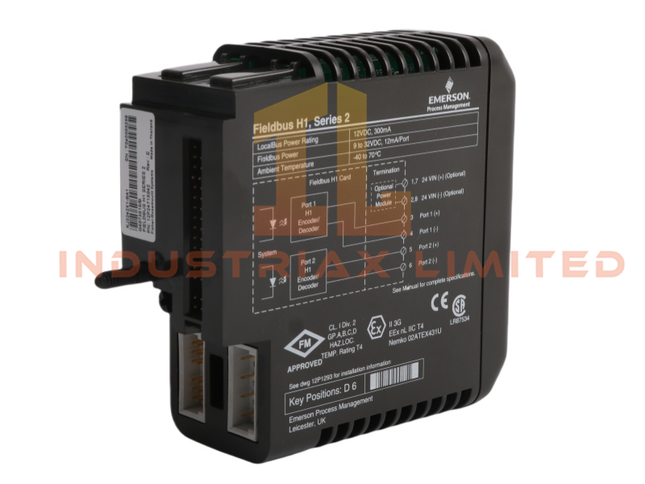 EMERSON KJ3242X1-BA1 12P2471X042 Fieldbus H1 Card