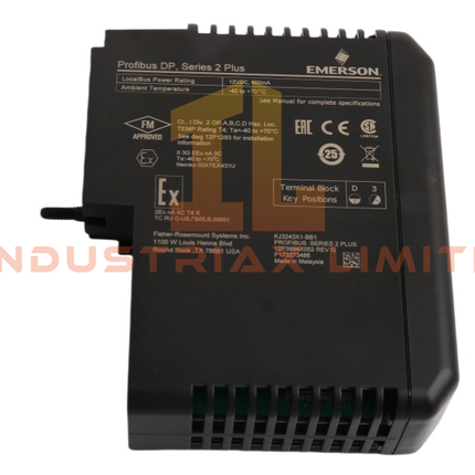 Kartu Antarmuka Profibus DP Emerson DeltaV SIS KJ3243X1‑BB2