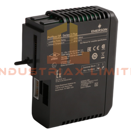 EMERSON KJ3243X1-BB2 Profibus DP Interface Card
