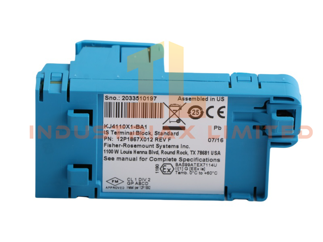 Emerson KJ4110X1-BA1 12P1867X012 Terminal Block