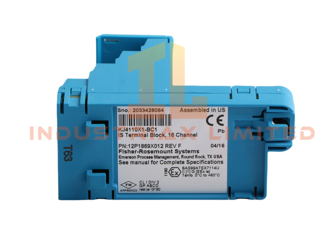 Emerson KJ4110X1-BC1 12P1869X012 Terminal Block
