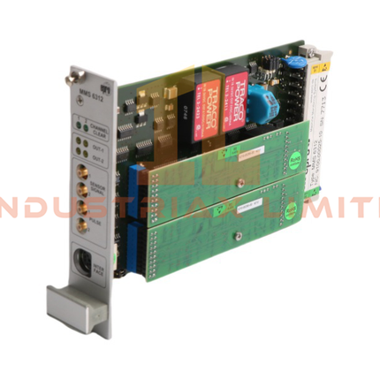 EMERSON MMS6312 Dual‑Channel Rotational Speed Monitor