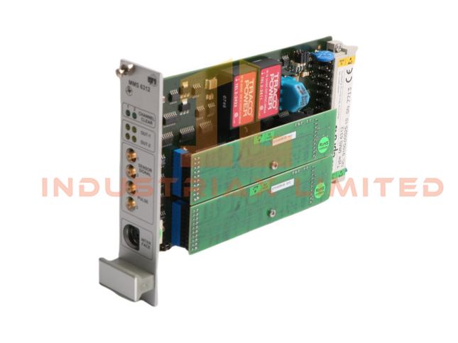 جهاز مراقبة سرعة الدوران ثنائي القناة EMERSON MMS6312