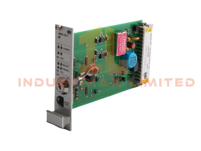 Kartu Antarmuka Emerson MMS6831 EPRO | Sistem IMR 6000/00