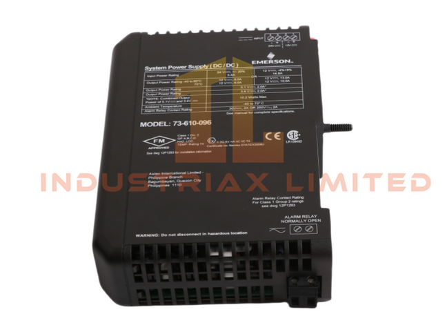 Modul Catu Daya Industri Emerson VE5009 | KJ1501X1‑BC3 | 12P3935X022