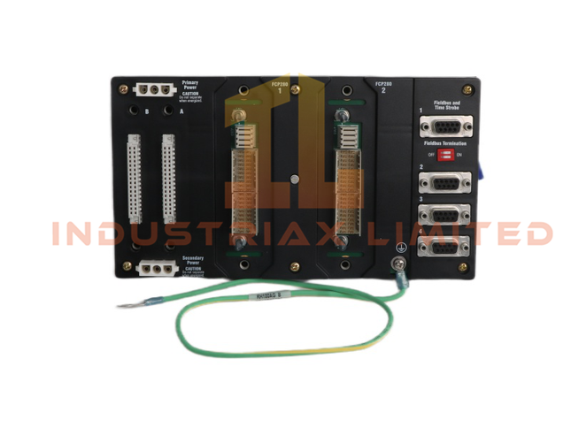 Foxboro RH924YF FCP280 DIN-Rail Mounted Modular Baseplate