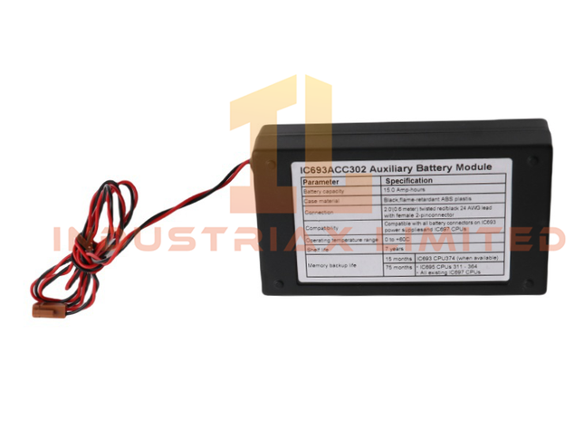 وحدة البطارية الذكية المساعدة GE Fanuc IC693ACC302