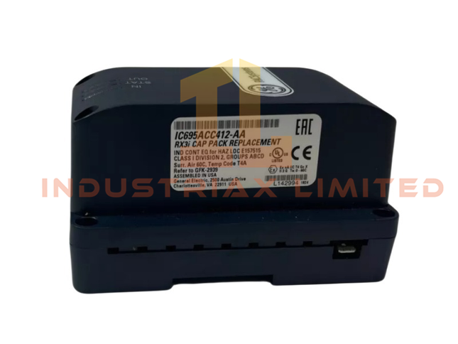 وحدة حزمة الغطاء البديلة GE Fanuc IC695ACC412