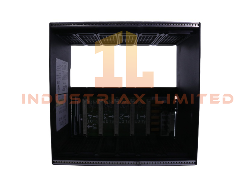 GE Fanuc IC697CHS750 5-Slot Rear Mount I/O Rack