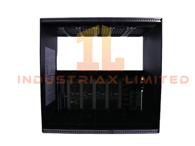 GE Fanuc IC697CHS750 5-Slot Rear Mount I/O Rack