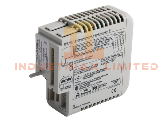 Modul Input Analog Keselamatan GE PACSystems 8810‑HI‑TX