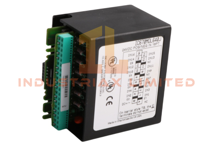 وحدة الإخراج الرقمي من سلسلة FANUC IC670MDL640 من جنرال إلكتريك