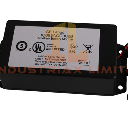 General Electric IC693ACC302B CPU RAM Backup Battery