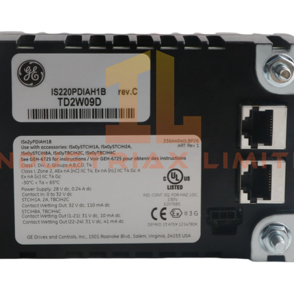 GE Mark VIe IS220PDIAH1B Discrete I/O Pack Module