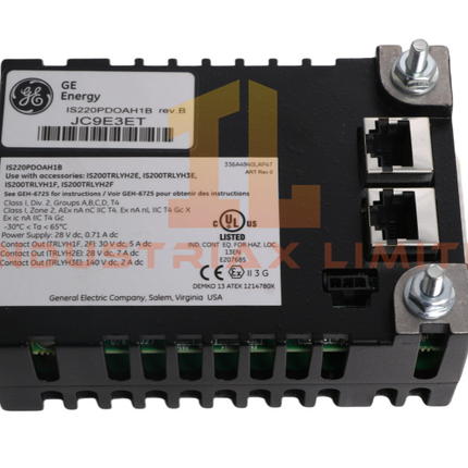 General Electric IS220PDOAH1BC Connector Relay Terminal Board