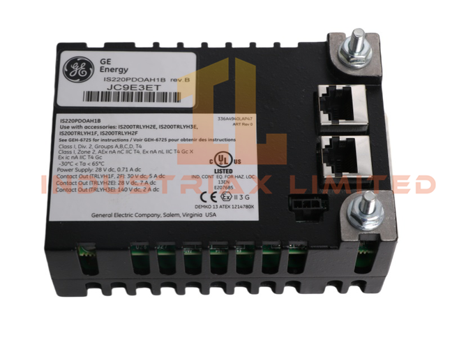 General Electric IS220PDOAH1BC Connector Relay Terminal Board