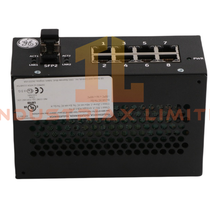 GE IS420ESWAH1A Ethernet Switch 8 Port 1 Fiber