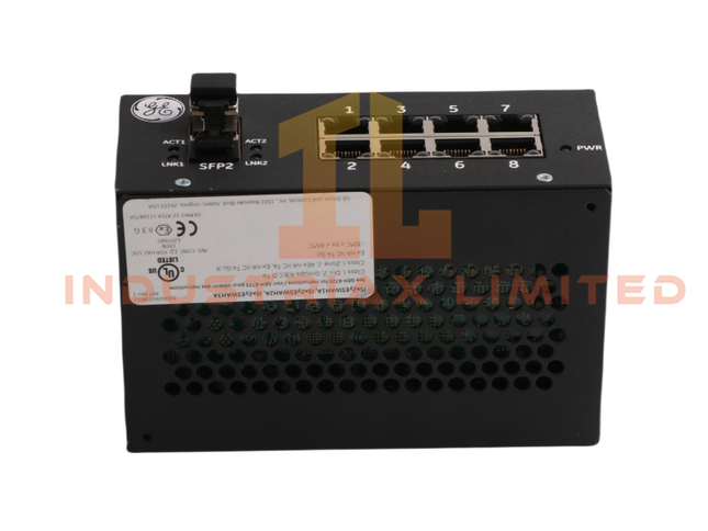 GE IS420ESWAH1A Ethernet Switch 8 Port 1 Fiber