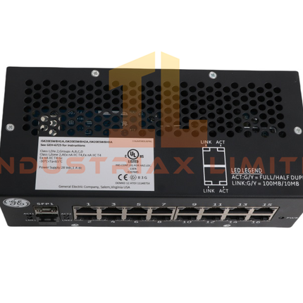 GE IS420ESWBH1A Ethernet IONet Switch 10/100Base-TX
