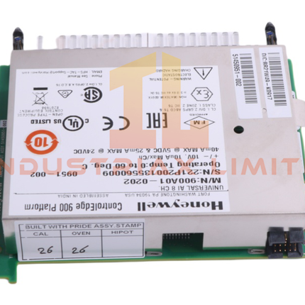 Honeywell | 900A01-0202 | HC900 8-Channel Analog Input Card