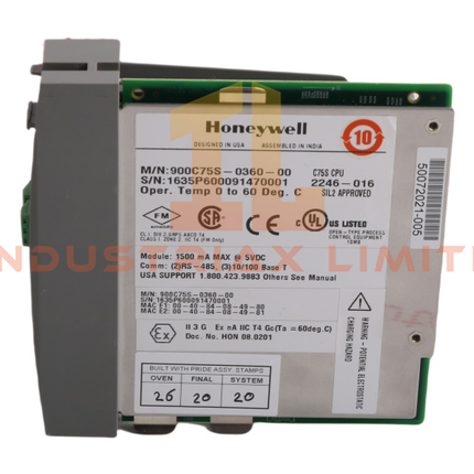 هانيويل 900C75-0560 | كونترول إيدج 900 | وحدة المعالجة المركزية