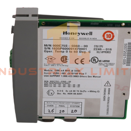 Honeywell 900C75S-0360-00 Redundant Controller
